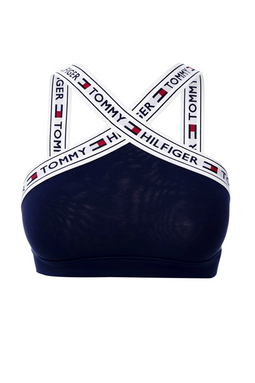 Tommy Hilfiger Women Authentic CTN Bralette Navy - Luxivo 