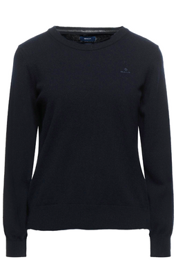 GANT Women Tonal Logo Knit Navy