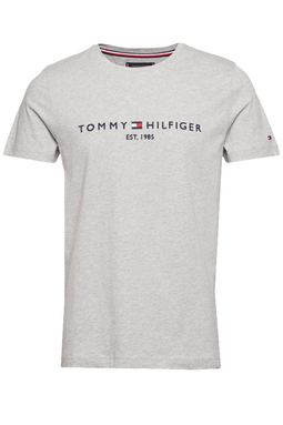 Tommy Hilfiger Organic Logo Tee Grey