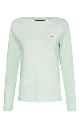 Tommy Hilfiger Women Knit Jumper Soft Green - Luxivo 