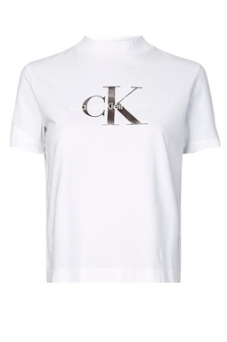 Calvin Klein Women Icon Logo Tee White