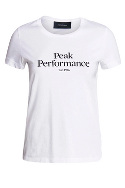 Peak Performance Women Essential Logo Tee White
