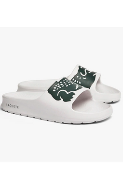 Lacoste Women Croco Slides White
