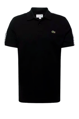 Lacoste Sport Tape Polo Black