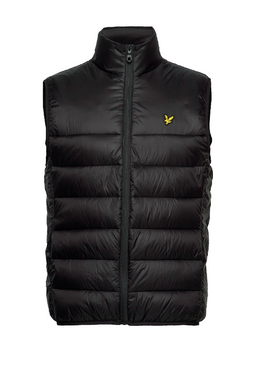 Lyle & Scott Padded Gillet Vest Black - Luxivo 