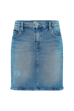 Tommy Hilfiger Women Denim Skirt Dark - Luxivo 