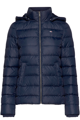 Tommy Hilfiger Women Hooded Down Jacket Navy