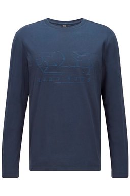 Hugo Boss Big Logo L/S Tee Navy