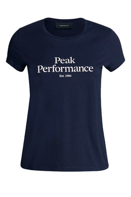 Peak Performance Women Essential Logo Tee Navy