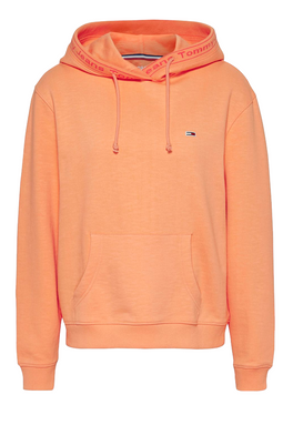 Tommy Hilfiger Women Logo Hoodie Peach - Luxivo 