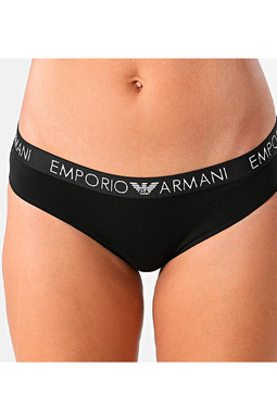 Armani Women 2-Pack Brief Iconic Cotton Black/Black