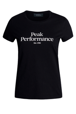 Peak Performance Women Essential Logo Tee Black