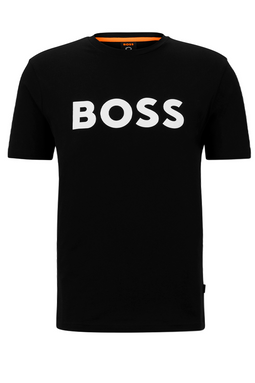 Hugo Boss Thinking Logo Tee Black
