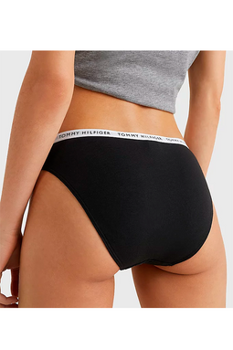 Tommy Hilfiger Women Bikini Briefs 3-Pack Essential Black