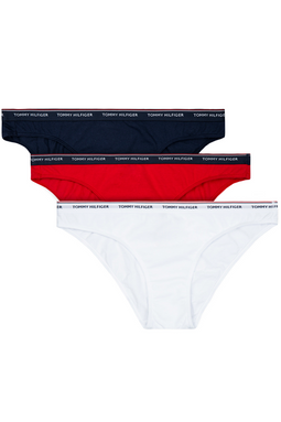 Tommy Hilfiger Women Bikini Briefs 3-Pack Multi - Luxivo 