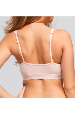 Tommy Hilfiger Women Flag Logo Bralette Pink