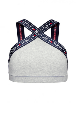 Tommy Hilfiger Women Authentic CTN Bralette Grey - Luxivo 
