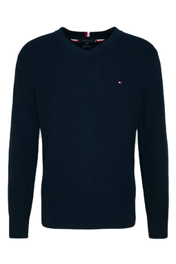 Tommy Hilfiger Essential Knit V-Neck Pullover Navy