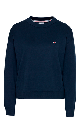 Tommy Hilfiger Women Side Stitch Jumper Navy